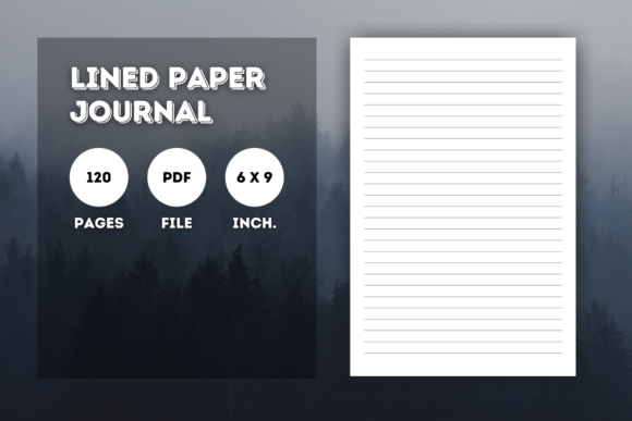 Download KDP Interior Lined Paper Journal - Lined Collection