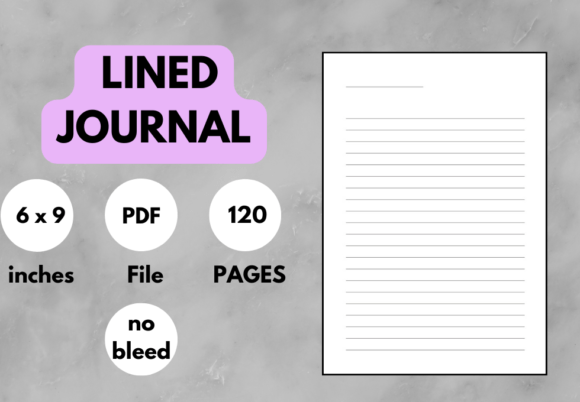 Download LINED JOURNAL for KDP - Lined Collection