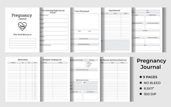 Download Pregnancy Journal Kdp Interior - Pregnancy journal Collection